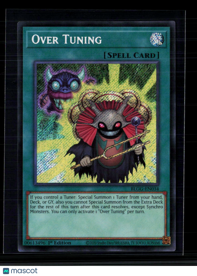 Yu-Gi-Oh! Over Tuning Battles of Legend: Glorious Gallery SR BLGG-EN034 1st Ed