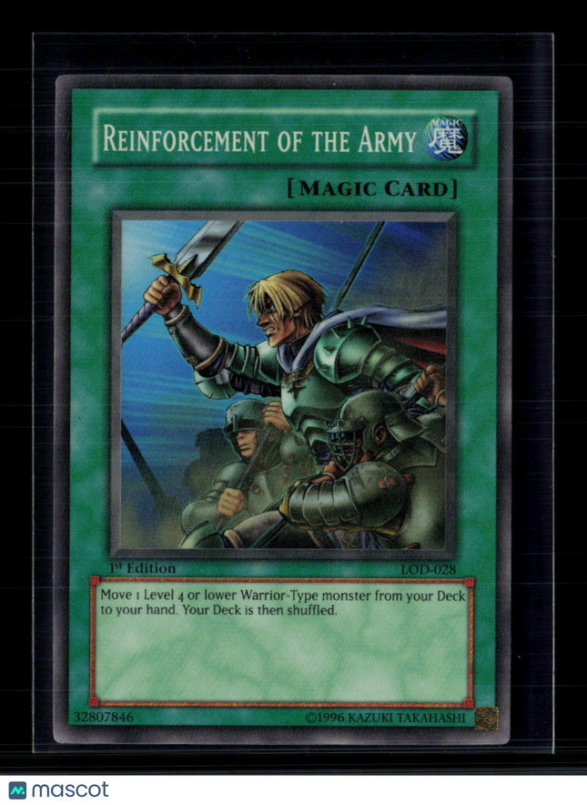 Yu-Gi-Oh! Reinforcement of the Army Legacy of Darkness SR LOD-028 1st Edition