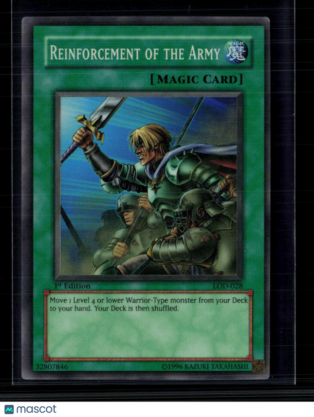 Yu-Gi-Oh! Reinforcement of the Army Legacy of Darkness SR LOD-028 1st Edition