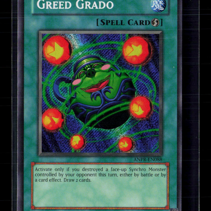 Yu-Gi-Oh! Greed Grado Ancient Prophecy Secret Rare • ANPR-EN088 Unlimited