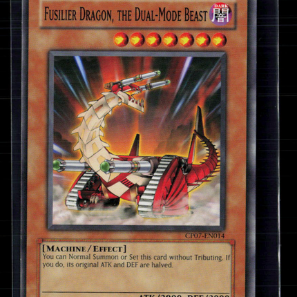 Yu-Gi-Oh! Fusilier Dragon, The Dual-Mode Beast Champion Pack 7 CP07-EN014