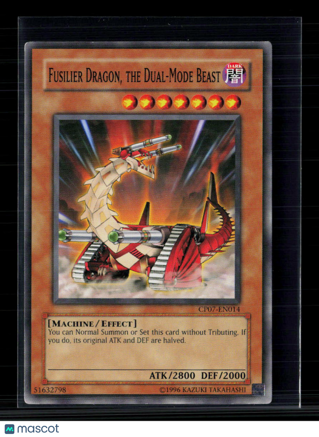 2008 Yu-Gi-Oh! Fusilier Dragon, The Dual-Mode Beast Champion Pack 7 CP07-EN014