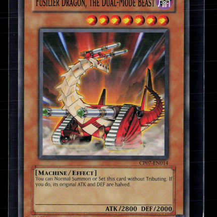 2008 Yu-Gi-Oh! Fusilier Dragon, The Dual-Mode Beast Champion Pack 7 CP07-EN014
