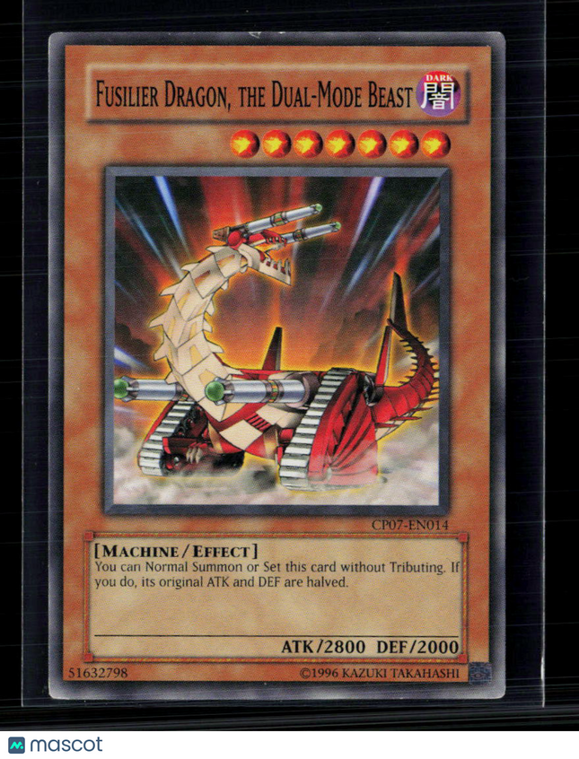 2008 Yu-Gi-Oh! Fusilier Dragon, The Dual-Mode Beast Champion Pack 7 CP07-EN014