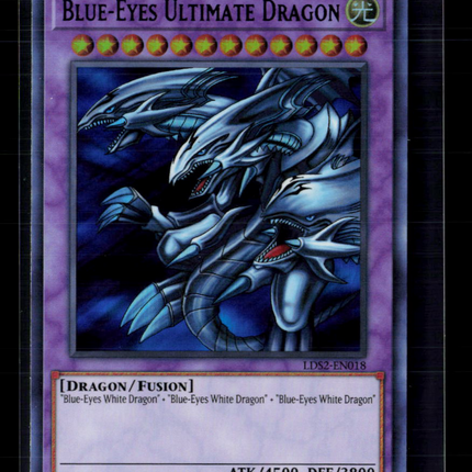 Yu-Gi-Oh! Blue-Eyes Ultimate Dragon (Purple) Legendary Duelists UR LDS2-EN018