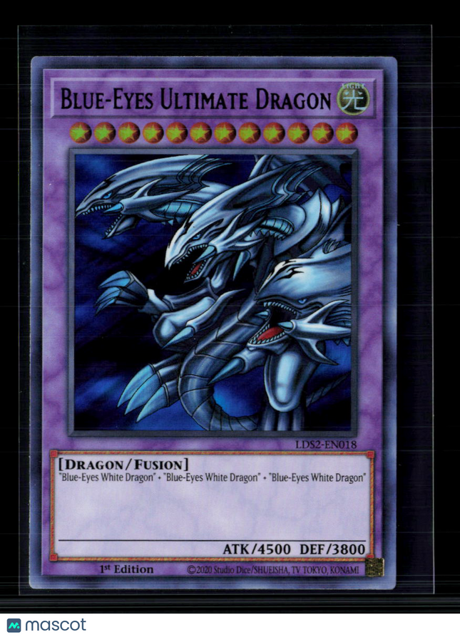 Yu-Gi-Oh! Blue-Eyes Ultimate Dragon (Purple) Legendary Duelists UR LDS2-EN018