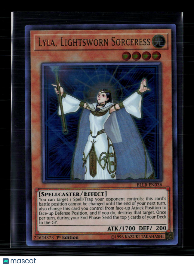 Yu-Gi-Oh! Lyla, Lightsworn Sorceress Battles of Legend UR BLLR-EN036 1st Edition