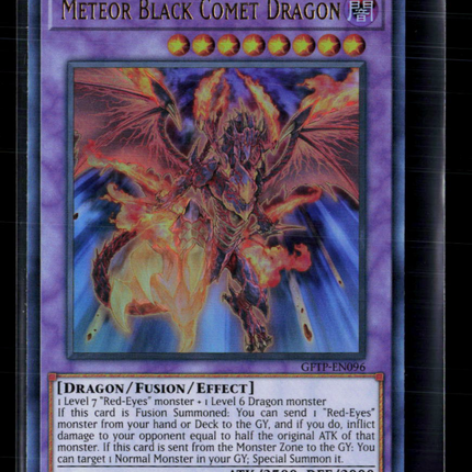 Yu-Gi-Oh! Meteor Black Comet Dragon Ghosts From the Past UR GFTP-EN096 1st Ed