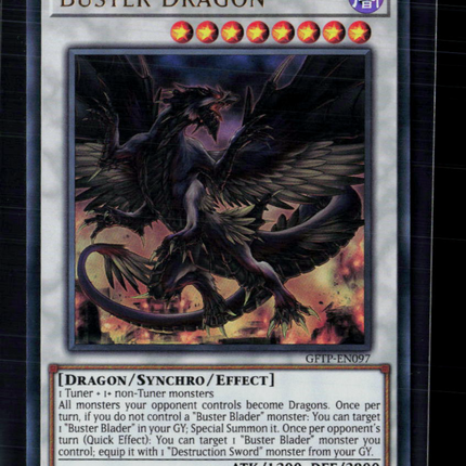 Yu-Gi-Oh! Buster Dragon Ghosts From the Past Ultra Rare • GFTP-EN097 1st Edition