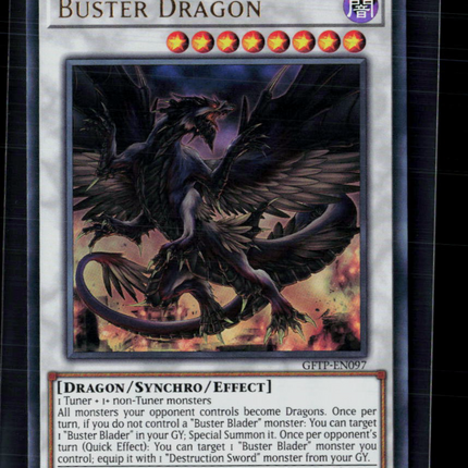 Yu-Gi-Oh! Buster Dragon Ghosts From the Past Ultra Rare • GFTP-EN097 1st Edition