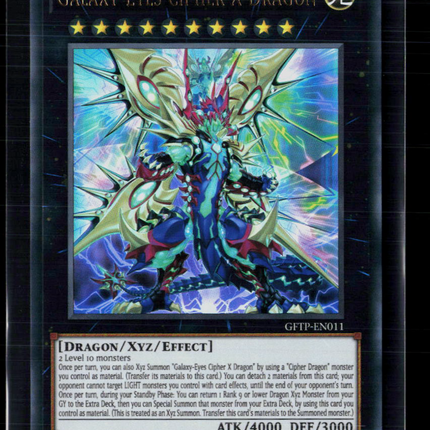 Yu-Gi-Oh! Galaxy-Eyes Cipher X Dragon Ghosts From the Past UR GFTP-EN011 1st Ed
