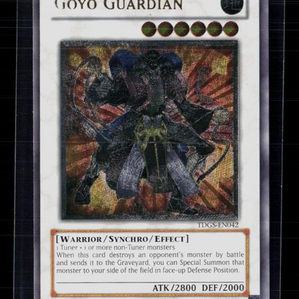 Yu-Gi-Oh! Goyo Guardian (UTR) The Duelist Genesis Ultimate Rare • TDGS-EN042