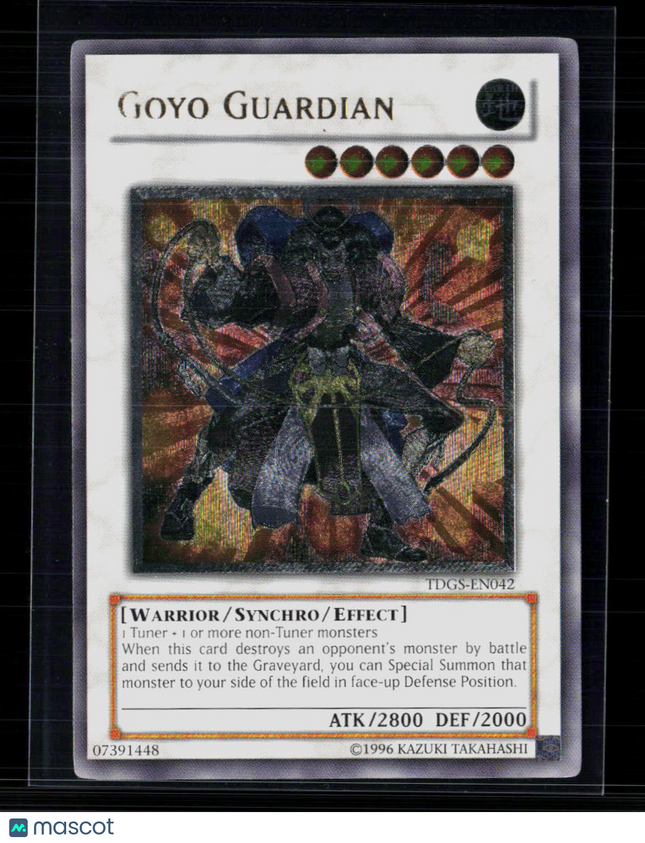 Yu-Gi-Oh! Goyo Guardian (UTR) The Duelist Genesis Ultimate Rare • TDGS-EN042