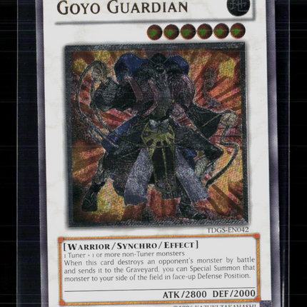 Yu-Gi-Oh! Goyo Guardian (UTR) The Duelist Genesis Ultimate Rare • TDGS-EN042
