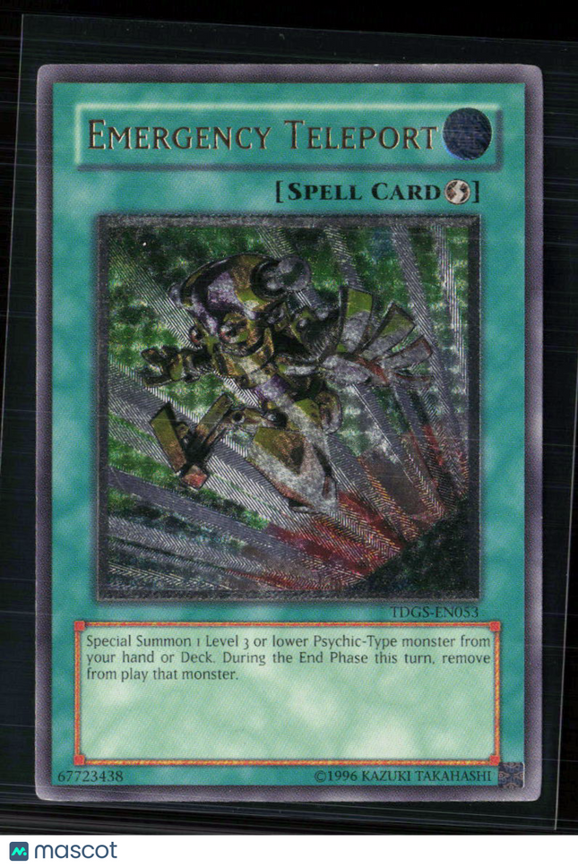 Yu-Gi-Oh! Emergency Teleport (UTR) The Duelist Genesis UTR TDGS-EN053 Unlimited