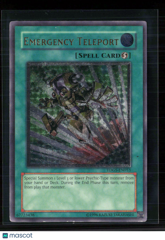 Yu-Gi-Oh! Emergency Teleport (UTR) The Duelist Genesis UTR TDGS-EN053 Unlimited