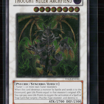 Yu-Gi-Oh! Thought Ruler Archfiend The Duelist Genesis UTR TDGS-EN044 Unlimited