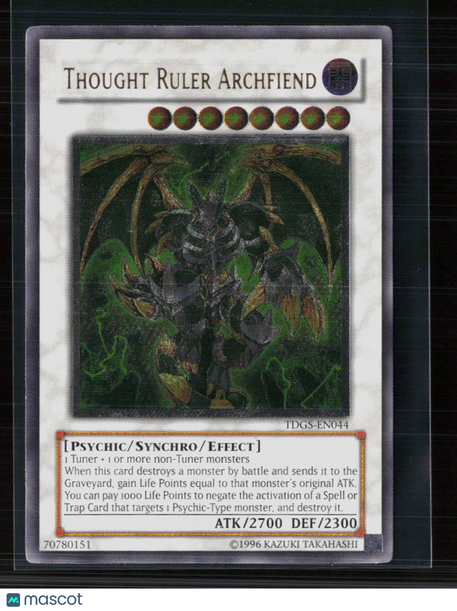 Yu-Gi-Oh! Thought Ruler Archfiend The Duelist Genesis UTR TDGS-EN044 Unlimited