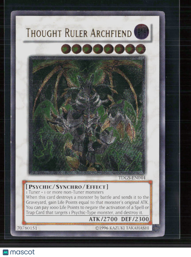 Yu-Gi-Oh! Thought Ruler Archfiend The Duelist Genesis UTR TDGS-EN044 Unlimited