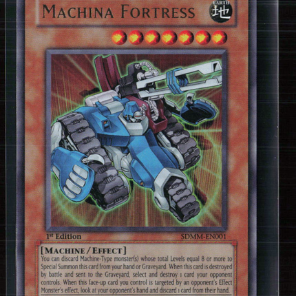 Yu-Gi-Oh! Machina Fortress Structure Deck: Machina Mayhem UR SDMM-EN001 1st Ed