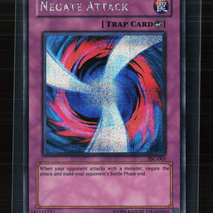 Yu-Gi-Oh! Negate Attack (The Sacred Cards) Video Game Promo Cards SR TSC-003