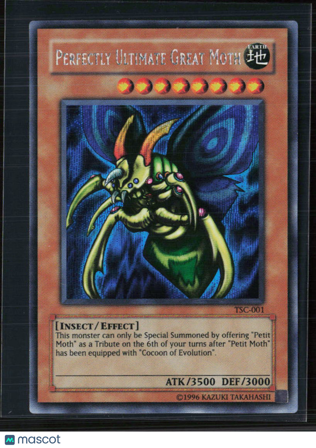 Yu-Gi-Oh! Perfectly Ultimate Great Moth Video Game Promo Cards SR TSC-001