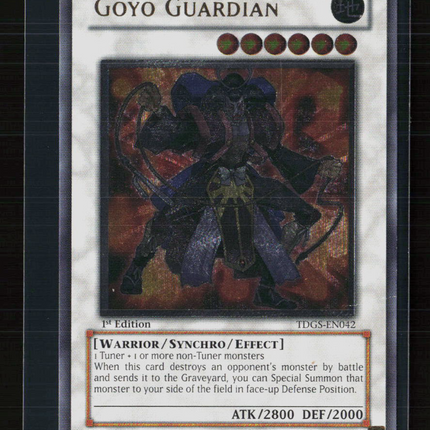 Yu-Gi-Oh! Goyo Guardian The Duelist Genesis UTR TDGS-EN042 1st Edition