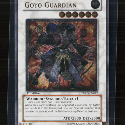 Yu-Gi-Oh! Goyo Guardian The Duelist Genesis UTR TDGS-EN042 1st Edition