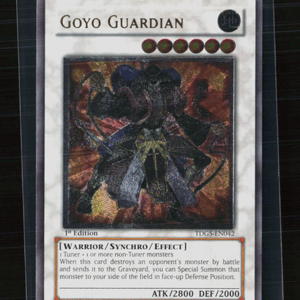 Yu-Gi-Oh! Goyo Guardian The Duelist Genesis UTR TDGS-EN042 1st Edition
