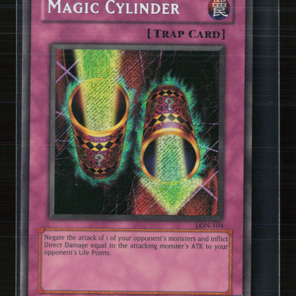 Yu-Gi-Oh! Magic Cylinder Labyrinth of Nightmare Secret Rare • LON-104 Unlimited