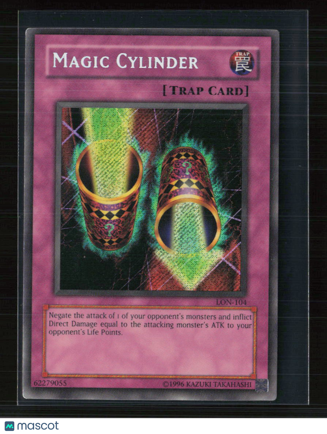 Yu-Gi-Oh! Magic Cylinder Labyrinth of Nightmare Secret Rare • LON-104 Unlimited