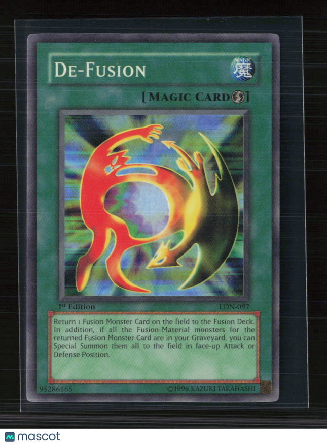 Yu-Gi-Oh! De-Fusion Labyrinth of Nightmare Super Rare • LON-097 1st Edition