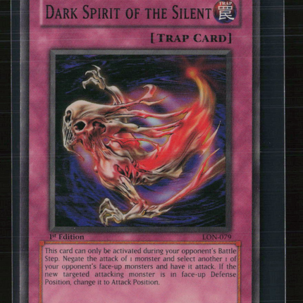 Yu-Gi-Oh! Dark Spirit of the Silent Labyrinth of Nightmare SR LON-079 1st Ed