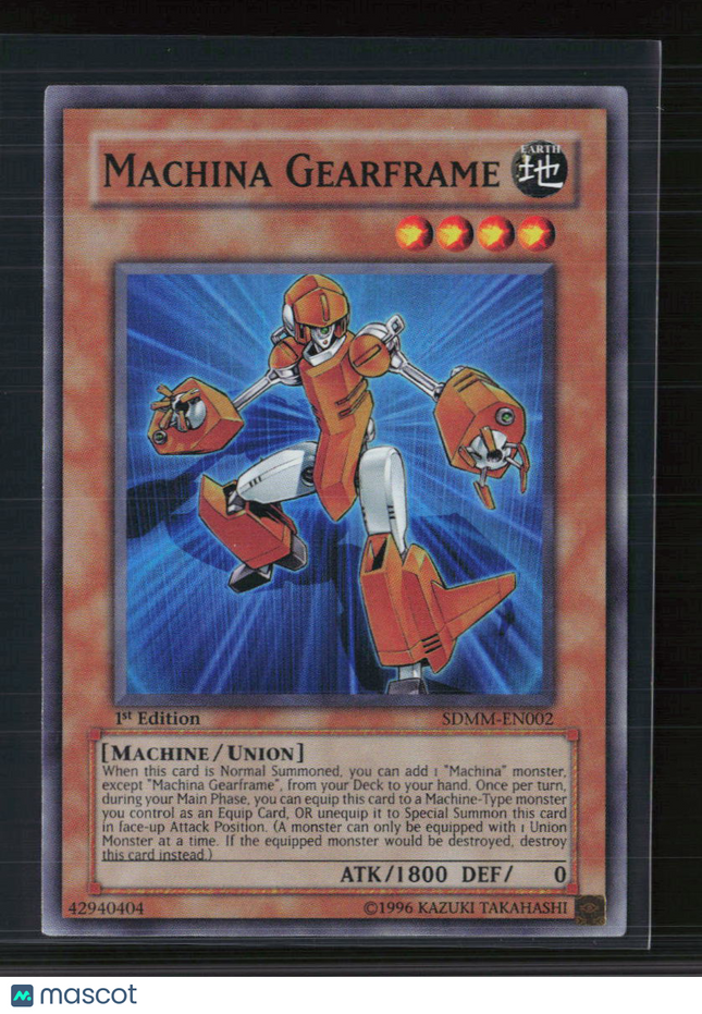Yu-Gi-Oh! Machina Gearframe SD Machina Mayhem SR SDMM-EN002 1st Edition