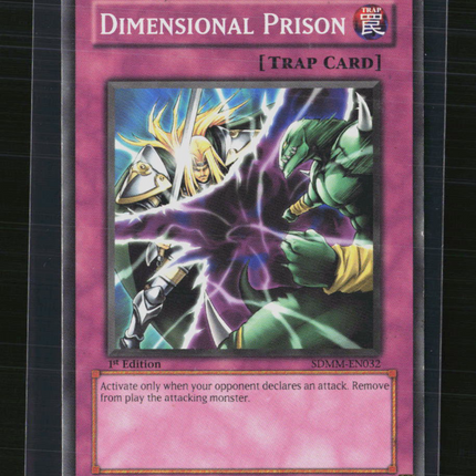 Yu-Gi-Oh! Dimensional Prison SD: Machina Mayhem SDMM-EN032 1st Edition