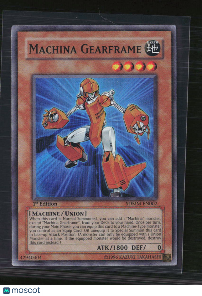 Yu-Gi-Oh! Machina Gearframe SD: Machina Mayhem SR SDMM-EN002 1st Edition