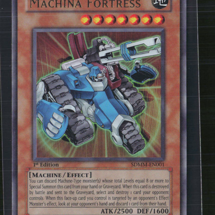 Yu-Gi-Oh! Machina Fortress SD: Machina Mayhem UR SDMM-EN001 1st Edition