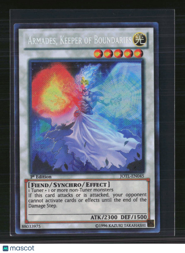 Yu-Gi-Oh! Armades, Keeper of Boundaries Judgment of the Light SR JOTL-EN045 1st