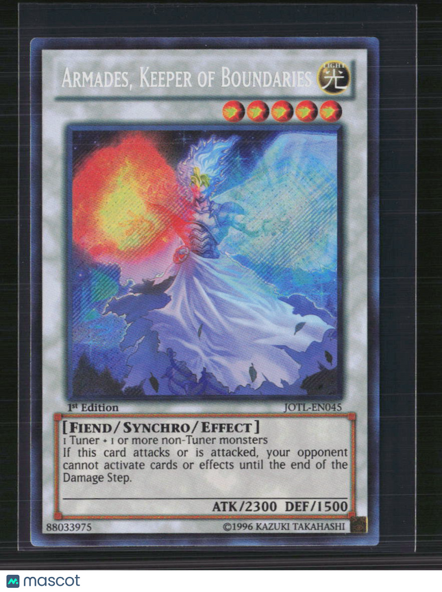 Yu-Gi-Oh! Armades, Keeper of Boundaries Judgment of the Light SR JOTL-EN045 1st