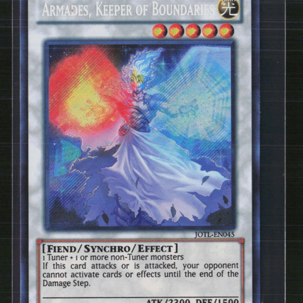Yu-Gi-Oh! Armades, Keeper of Boundaries Judgment of the Light SR JOTL-EN045