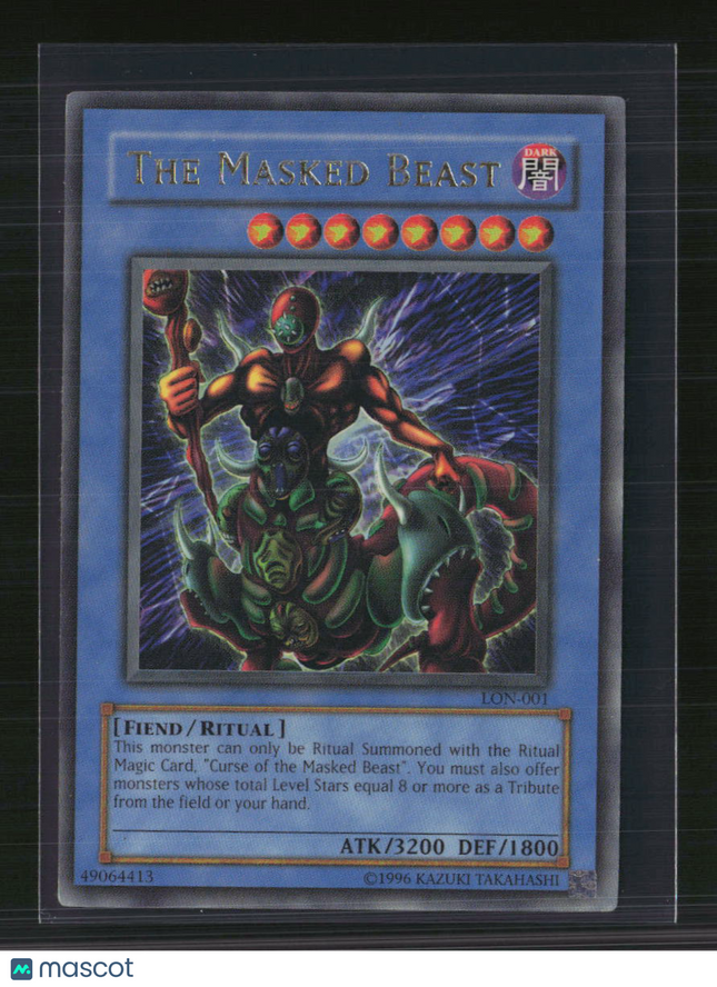 Yu-Gi-Oh! The Masked Beast Labyrinth of Nightmare Ultra Rare • LON-001 Unlimited