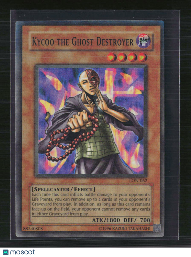 Yu-Gi-Oh! Kycoo the Ghost Destroyer Labyrinth of Nightmare SR LON-062 Unlimited