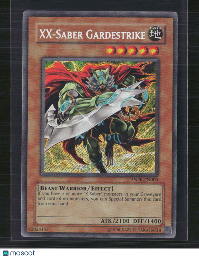 Yu-Gi-Oh! XX-Saber Gardestrike Ancient Prophecy Secret Rare ANPR-EN000 Unlimited