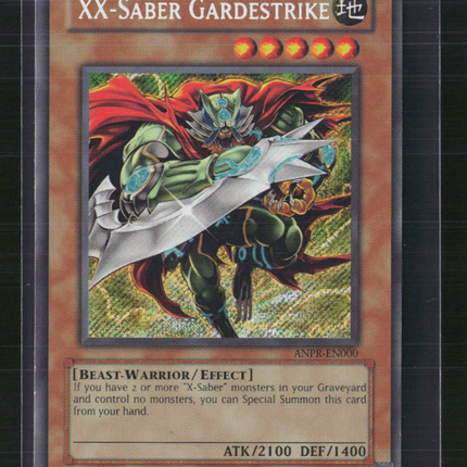 Yu-Gi-Oh! XX-Saber Gardestrike Ancient Prophecy Secret Rare ANPR-EN000 Unlimited