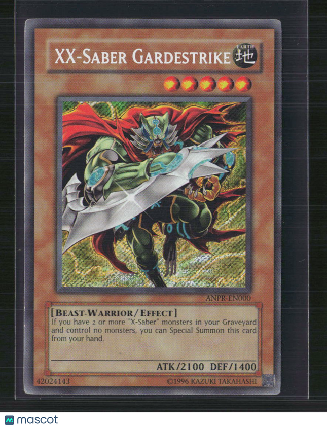 Yu-Gi-Oh! XX-Saber Gardestrike Ancient Prophecy Secret Rare ANPR-EN000 Unlimited
