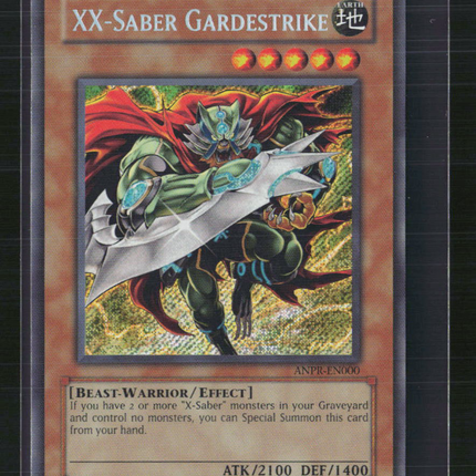 Yu-Gi-Oh! XX-Saber Gardestrike Ancient Prophecy Secret Rare ANPR-EN000 Unlimited