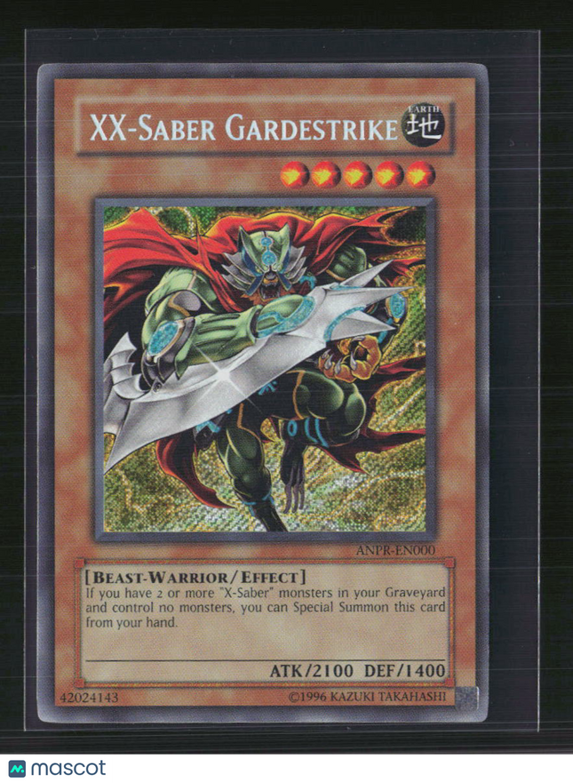 Yu-Gi-Oh! XX-Saber Gardestrike Ancient Prophecy Secret Rare ANPR-EN000 Unlimited