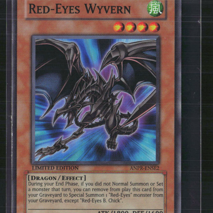 Yu-Gi-Oh! Red-Eyes Wyvern Ancient Prophecy SE Super Rare • ANPR-ENSE2 Limited