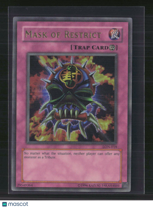Yu-Gi-Oh! Mask of Restrict Labyrinth of Nightmare Ultra Rare • LON-018 Unlimited