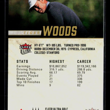 2026 Fleer Ultra Tiger Woods #35